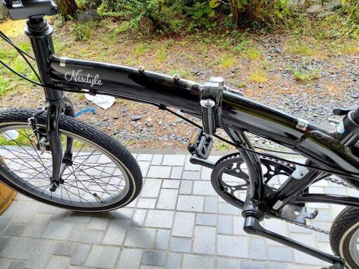 終了】【値下げ】折りたたみ自転車 20インチ シマノ製6段変速 NEXTYLE