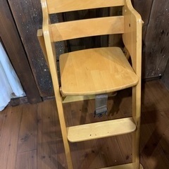 KATOJI カトージ ハイチェア ベビーチェア 安全ベルト付き 木製