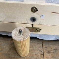 家具 セミダブルベッドの画像
