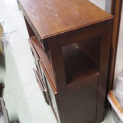 キッチン収納、レンジ台、小物入れ、６０x３０x８０、収納家具の画像
