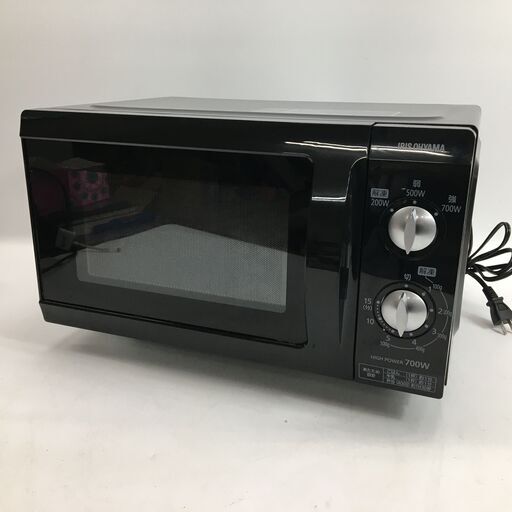 7/15 終 2021年製 アイリスオーヤマ 電子レンジ 家庭用 EMO-F518-5-B 50Hz 黒 ブラック 24g菊倉MZ