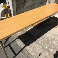 折り畳み机　　長机　②の画像