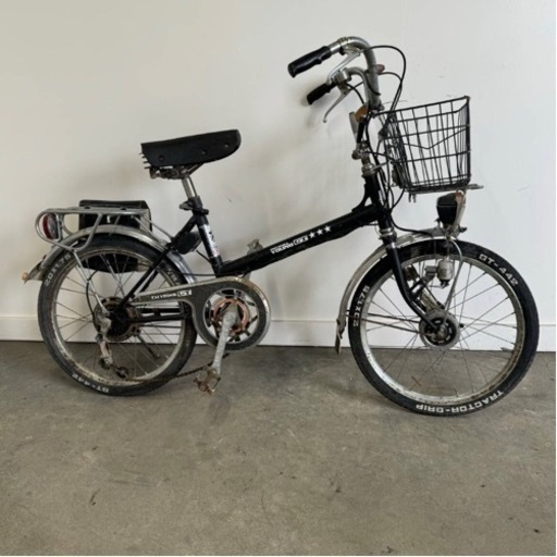 628(S)★岐阜発　△ツノダ/YOUNG GT△20インチ/昭和レトロ/5段変速/サイドバック付き/走行確認/自転車/サビ有り/現状品　R6.6/28★