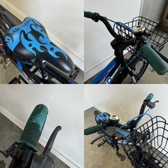 630(O)□岐阜発　△ ADVANCE AVIGO / 子供用自転車 / 16インチ / グリップ劣化あり / 現状品　R6.6/14□の画像