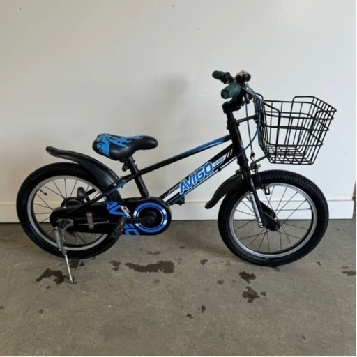 630(O)□岐阜発　△ ADVANCE AVIGO / 子供用自転車 / 16インチ / グリップ劣化あり / 現状品　R6.6/14□