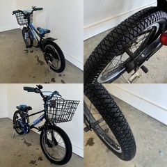 630(O)□岐阜発　△ ADVANCE AVIGO / 子供用自転車 / 16インチ / グリップ劣化あり / 現状品　R6.6/14□の画像