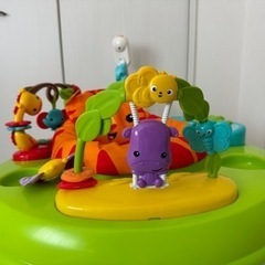 フィッシャープライス おもちゃ　乗り物　ジャンプ　DTD91 レインフォレスト ジャンパルーベビートイ 室内遊具の画像