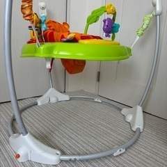 フィッシャープライス おもちゃ　乗り物　ジャンプ　DTD91 レインフォレスト ジャンパルーベビートイ 室内遊具の画像