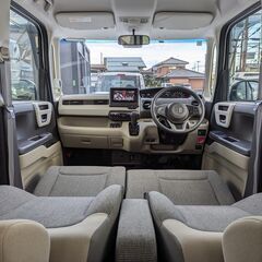 ★車検長！R8/5月迄！N-BOX【G・Lホンダセンシング】低走行3.1万㌔！電動スライド！レーダークルーズ！コーナーセンサー！社外メモリーナビの画像
