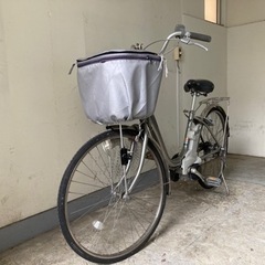 【7/12までに引き取り限定】パナソニック　電動アシスト自転車　...