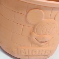 ✨美品✨ミッキーマウス＆ミニーマウス　植木鉢の画像