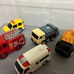 【中古玩具】はたらくくるま　５台セットの画像
