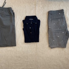 洋服　メンズ(L)　レディース(S) 中古品　無料の画像