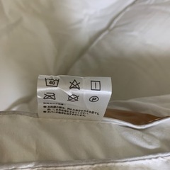 ウォッシャブル掛け布団、枕2セットの画像
