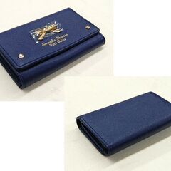 未使用保管品 Samantha Thavasa Petit Choice キーケース 5連 ネイビー系 サマンサタバサ プチチョイス 元箱付き 札幌市 清田区 平岡の画像