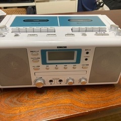 カラオケCDダブルラジカセ　KCR-1027