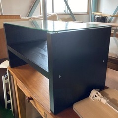 家具 センターテーブル　ガラステーブルの画像