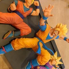 ドラゴンボールフィギュア三点　大きめです。の画像