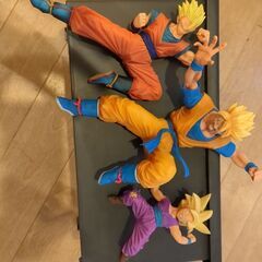 ドラゴンボールフィギュア三点　大きめです。の画像