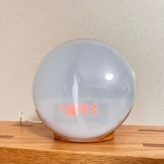 TITIROBA光目覚まし時計（コンセント式、木目調）チチロバの画像
