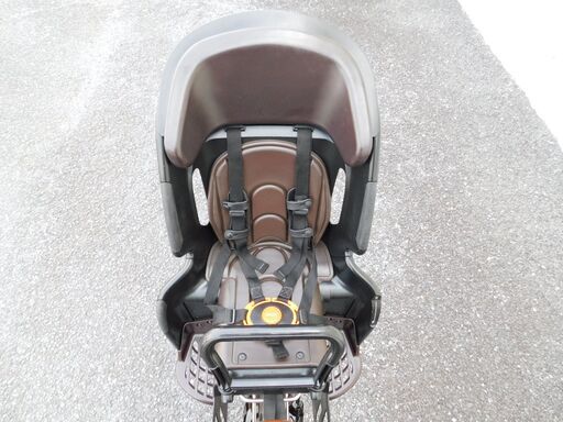 リサイクル自転車 店内多数販売中!　ご来店ください！　早い者勝ち!　 大人気! 電動アシスト自転車  2014 子供乗せ仕様 Panasonic パナソニック ビビDX BE-END636 チョコブラウン 8.9Ah リヤチャイルドシート付! 車体＆バッテリー極めて良好! 電動アシスト自転車を安く販売! 店内でも中古自転車多数販売中! 是非!見に来てください! 自636