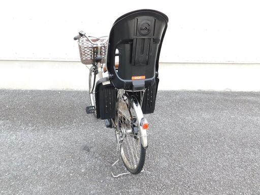 リサイクル自転車 店内多数販売中!　ご来店ください！　早い者勝ち!　 大人気! 電動アシスト自転車  2014 子供乗せ仕様 Panasonic パナソニック ビビDX BE-END636 チョコブラウン 8.9Ah リヤチャイルドシート付! 車体＆バッテリー極めて良好! 電動アシスト自転車を安く販売! 店内でも中古自転車多数販売中! 是非!見に来てください! 自636