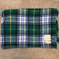 【お譲りします】毛100% 毛布　シングル　東亜紡績