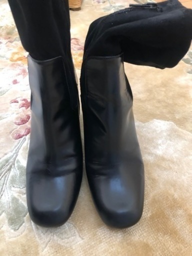 美品★スペイン製 ハイヒール ブーツ