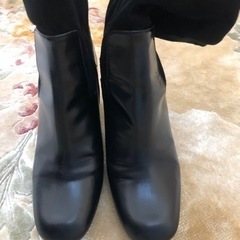 美品★スペイン製 ハイヒール ブーツの画像