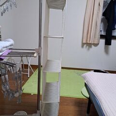 吊り下げバッグ収納ラック中古の画像