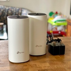 TP-Link Deco M4R 2ユニット　メッシュ　Wi-Fiルーターの画像