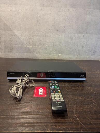 【動作確認済・20キロ圏内無料で届けます】SHARP　ブルーレイディスクレコーダー　BD-W570  2015年