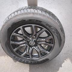 ハイラックスGUN125 GRS純正アルミホイールセット265/60/18（プラドに