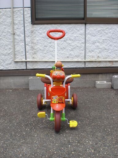 JM18813 わくわくアンパンマン ピースIIエディション アウトドア三輪車  ・外寸 　幅：約44cm 高さ：約96cm 奥行：約90cm中古品【取りに来られる方限定】