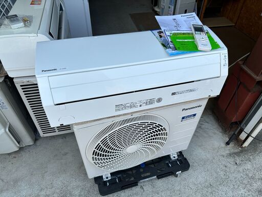 【動作保証あり】Panasonic Eolia 2020年 2.2kw 6畳用 冷暖房ルームエアコン CS-J220D【管理KR492】