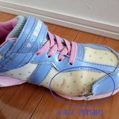 ■中古「moon STAR 20.5cmEE ピンク×パープル」の画像