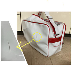 エナメルバッグ  コンバース Lサイズ  の画像