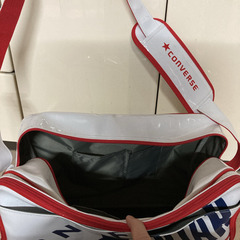 エナメルバッグ  コンバース Lサイズ  の画像