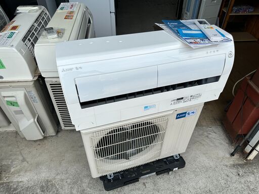 【動作保証あり】MITSUBISHI 三菱 2023年 2.8kw 10畳用 冷暖房ルームエアコン MSZ-R2822 自動フィルター清掃【管理KR494】