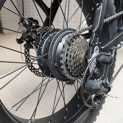 電動折り畳みアシスト自転車の画像