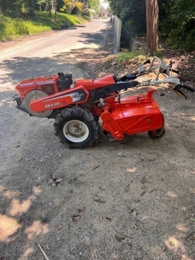 ❗️決まりました❗️
値下げ❗️クボタ　耕運機KRA８５