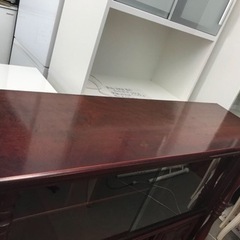 アンティーク　家具　キャビネット　サイドボード古家具の画像