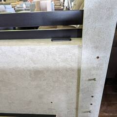 【Ｂ品】2段ベッド　ホワイト色とブラック色　現品限り39800円の画像