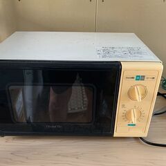 古い電子レンジ　￥０　引き取り限定の画像