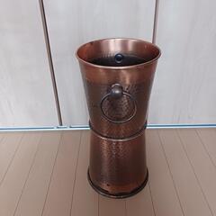 《完売御礼🙇》 アンティーク ガーデニング 【 銅製　傘立て 花入れ 】　　ビンテージ 家具 インテリア雑貨の画像