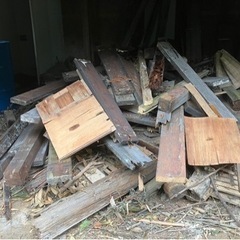 廃材の画像