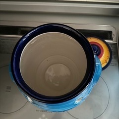 生活雑貨 スペイン陶器　ベジタブルポットの画像