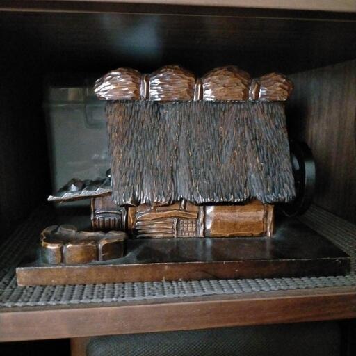 希少！日本オルゴール協会 優秀品 水車 小屋 古民家 オルゴール