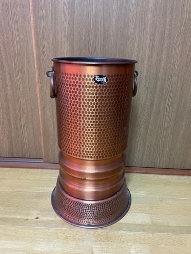 傘立て　銅製　EPOCH 時代物　美品