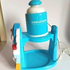 電動かき氷器　ドラえもん　ドウシシャ製の画像